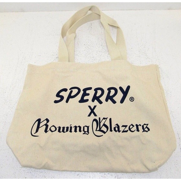 Men Sperry Top-Sider Cloud CVO Rowing Blazer Brown Herringbone Tweed Sneaker NWT - Picture 6 of 6